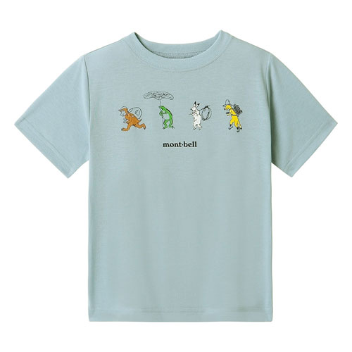 モンベル mont-bell WIC.T Kid's 鳥獣キャンプ 100-120（キッズ） 1114510 | ウェア,キッズウェア |  アウトドアライフ グリーンハウス