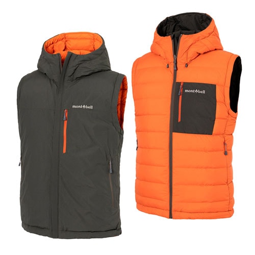 美品＊モンベル mont-bell コロラドベスト Lサイズ リバーシブルダウン モンベル mont-bell コロラドベスト Men's(メンズ) 1101681