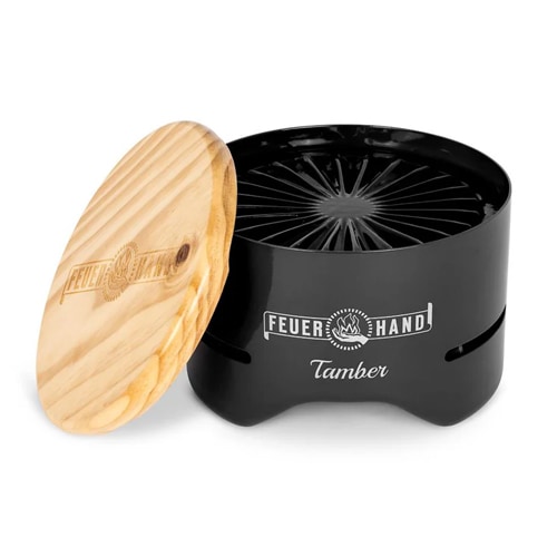 フュアハンド(FEUERHAND) アウトドア キャンプ 小型BBQグリル タンバー ジェットブラック13924