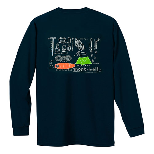 モンベル mont-bell WIC.ロングスリーブT 山の道具　1114772