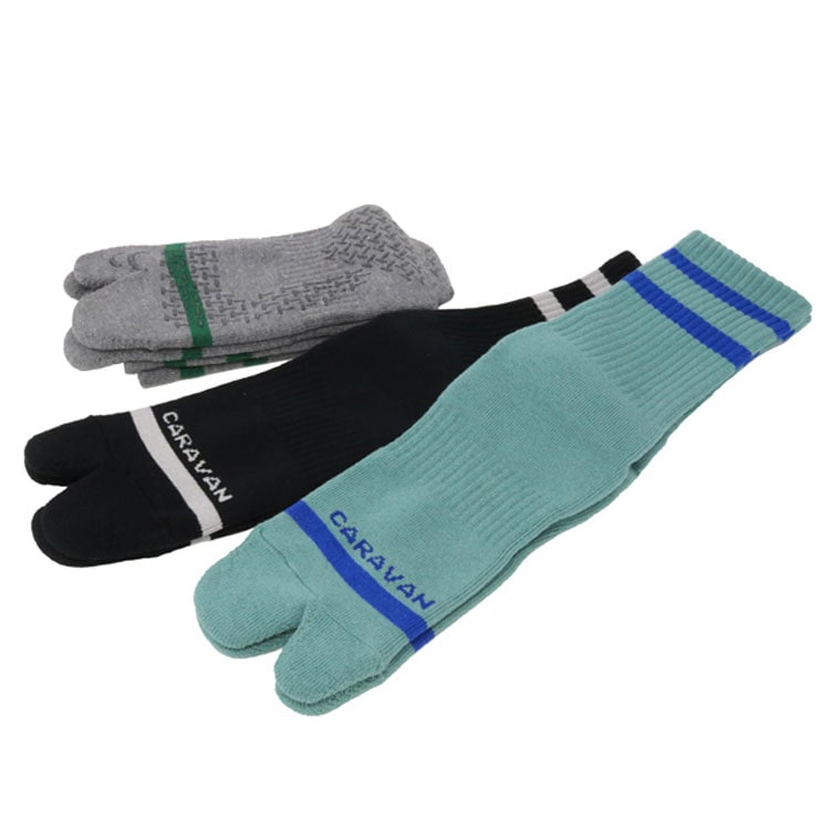 キャラバンCARAVAN RLドライノヴァ TABI THIN CREW  0132027