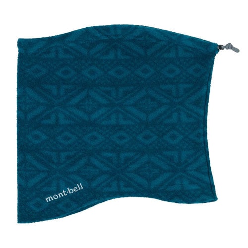 モンベル mont-bell クリマプラス 100 プリント アジャスタブルネックゲーター　1118911