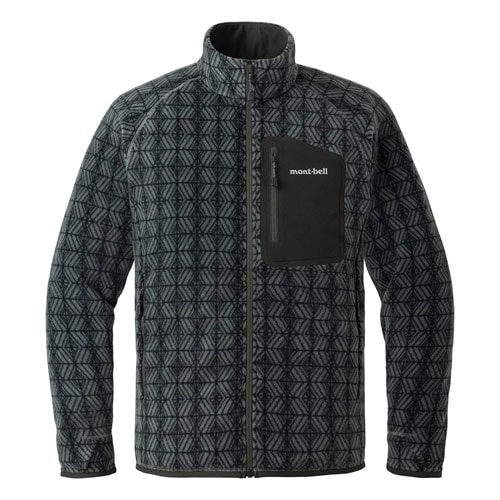 モンベル mont-bell クリマプラス 100 プリントジャケット Men's