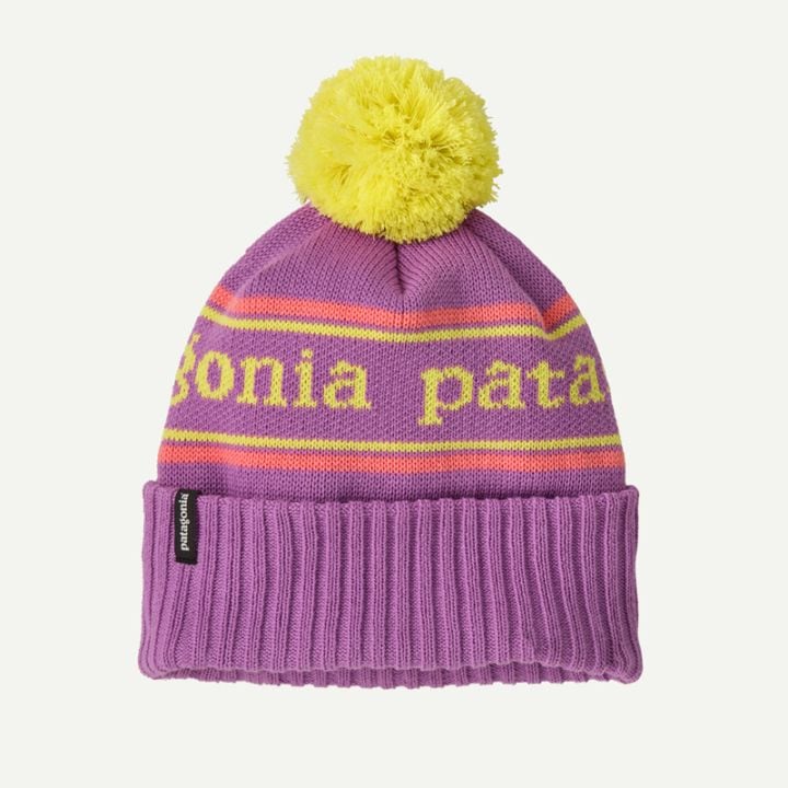 patagonia キッズ・パウダー・タウン 上下セットS ピンク/グレー