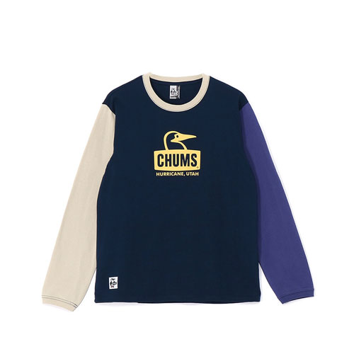 チャムス CHUMS ブービーフェイスロングスリーブTシャツ(メンズ) CH01-2274