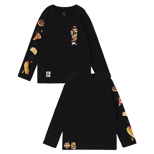 チャムス CHUMS ファストフードロングスリーブTシャツ(キッズ) CH21-1365