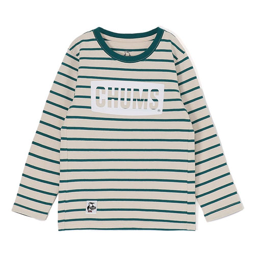 チャムス CHUMS キッズチャムスロゴロングスリーブTシャツ(キッズ)CH21-1304