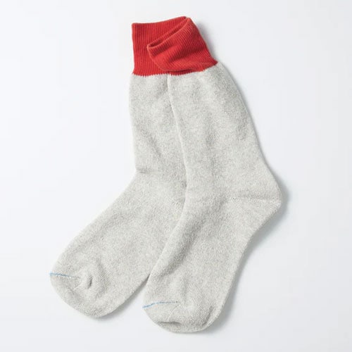 ロトト ROTOTO DOUBLE FACE CREW SOCKS ”SILK ＆ COTTON”　R1515