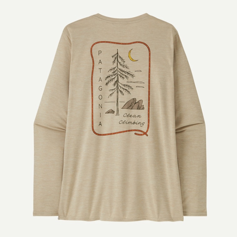 パタゴニア ウィメンズ・ロングスリーブ・キャプリーン・クール・デイリー・グラフィ patagonia（パタゴニア） / ロングスリーブキャプリーンクール