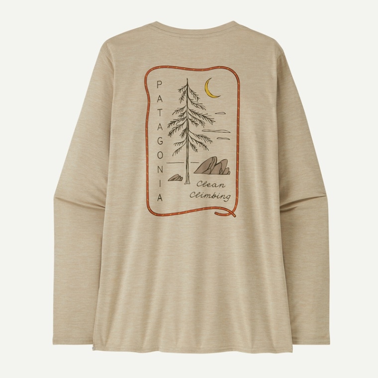 パタゴニア Patagonia ウィメンズ・ロングスリーブ・キャプリーン・クール・デイリー・グラフィック・シャツ（ランズ）　45165