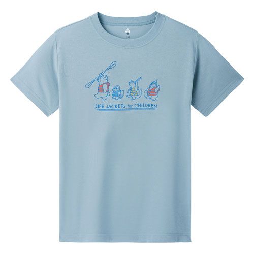 モンベル mont-bell コットンT Kid's キャンプサイト 130-160