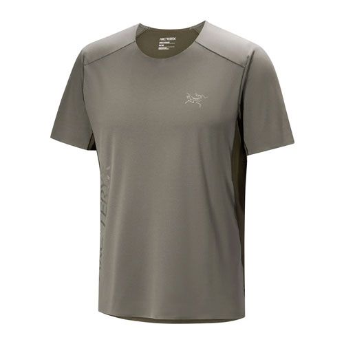 ARC'TERYX ノーバンダウンワードロゴ ショートスリーブTシャツ 半袖 アークテリクス ARC'TERYX ノーバン ダウンワード ロゴ ショート