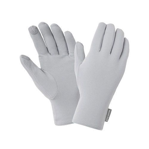 【美品】mont-bell アウトドアグローブ Mサイズ レッド/グレー mont-bell アウトドアグローブ Mサイズ レッド/グレー モンベルの