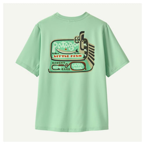 パタゴニア Patagonia キッズ・キャプリーン・シルクウェイト・Tシャツ　62381