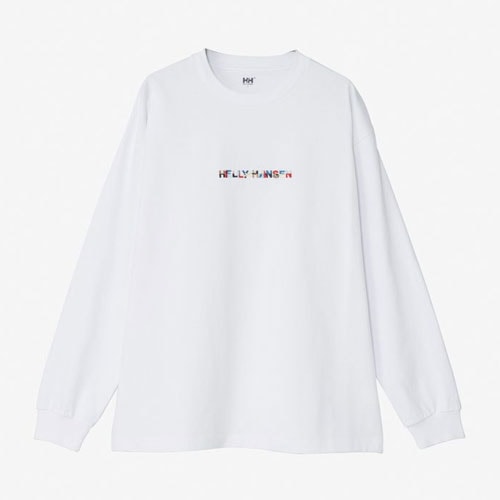 ヘリーハンセン HELLYHANSEN  ロングスリーブエンブロイダリーロゴティー（ユニセックス）HM32580