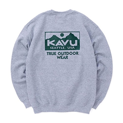 カブー KAVU メンズ トゥルーロゴ スウェット  19822333