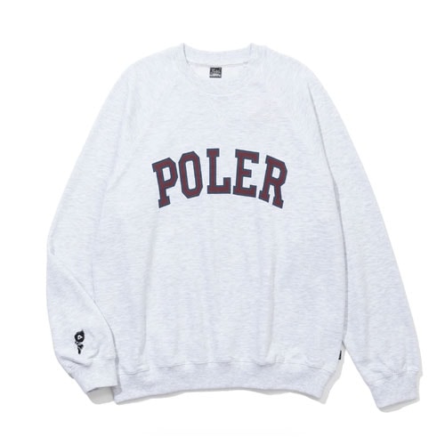 ポーラー POLeR　COLLEGE RAGLAN CREW　253MCV0036