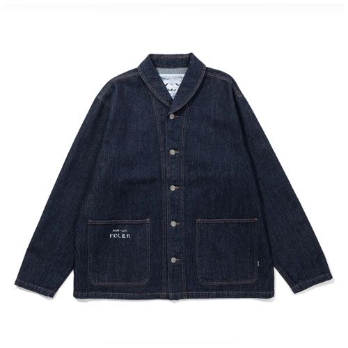ポーラー POLeR SHAWL COLLAR DENIM JACKET 253MCV0026 | ウェア