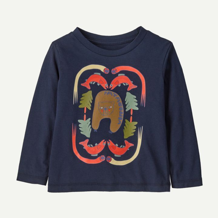 パタゴニア Patagonia ベビー・ロングスリーブ・グラフィック・Tシャツ