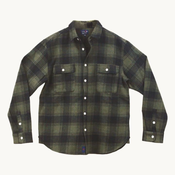 リトルライズ LITTLE RISE コットンチェックシャツ　LR-0031