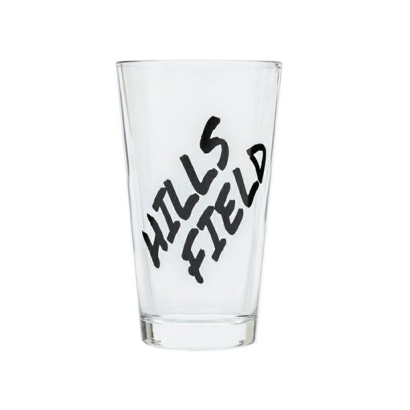 HILLS FIELD ヒルズフィールド　オリジナルパイントグラス　-HILLS FIELD NAME-　480ml　HF-PINT-HF-W