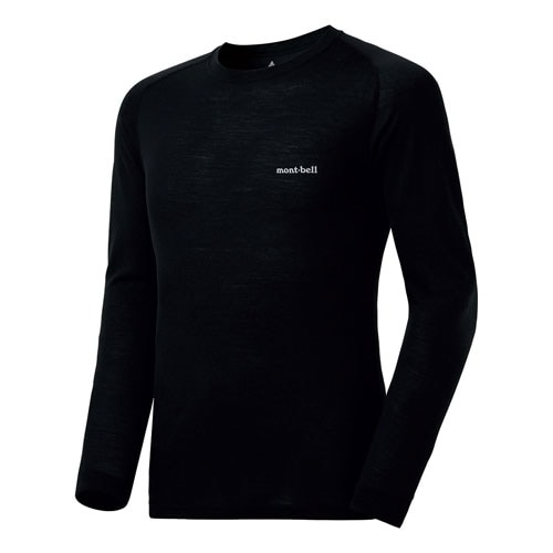 モンベル mont-bell スーパーメリノウール EXP. ラウンドネックシャツ
