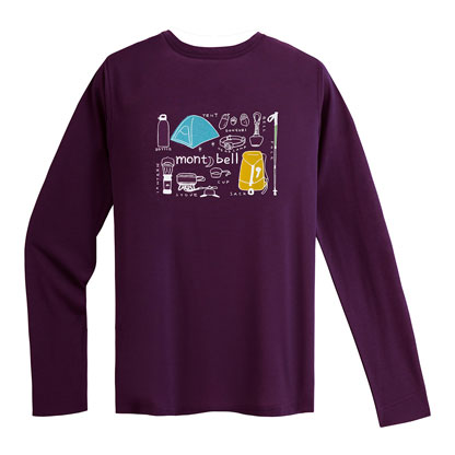 モンベル mont-bell WIC.ロングスリーブT Women's 山の道具（レディース）1114797