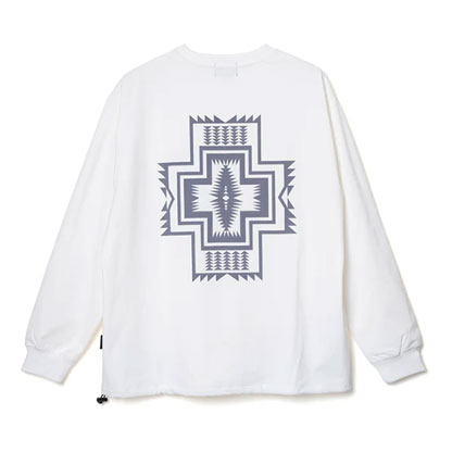 ペンドルトン PENDLETON   メンズ ロングスリーブ カルキュロ ミッドウェイトジャージー Tシャツ　19802293