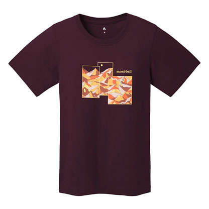 モンベル mont-bell　ペアスキンコットン T Women's マウンテンコラージュ（レディース）　2104871