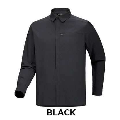 ARC'TERYX キャプティブ アークワード ロングスリーブ シャツ Blac スカイライン ロングスリーブ シャツ メンズ アークテリクス ARC'TERYX