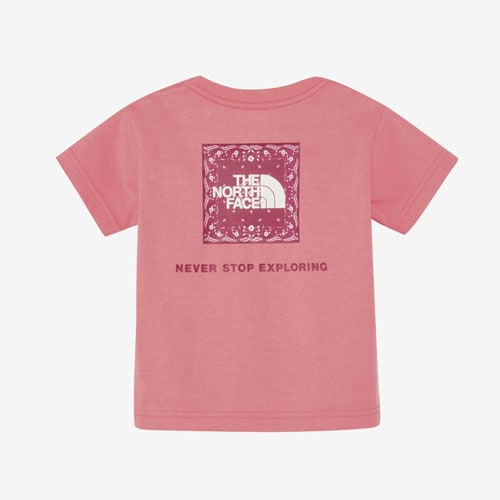 ザ・ノース・フェイス THE NORTH FACE　ショートスリーブバンダナスクエアロゴティー（ベビー） B S/S Bandana Square Logo Tee NTB32546