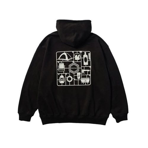 FIELD IN PARTS HOODIE フーディ HF-PARTS-HOODIE HILLS FIELD ヒルズフィールド