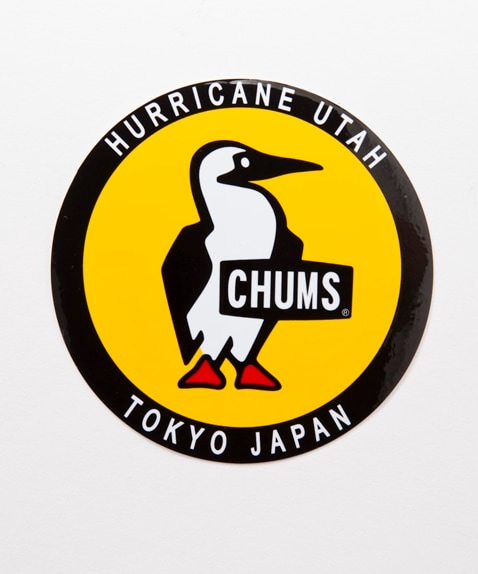 CHUMS Sticker Round Booby Bird CH62-0156