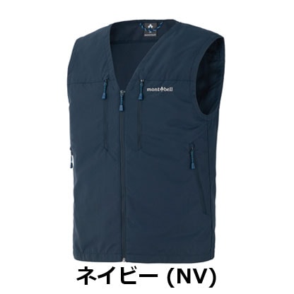 mont-bell ダウンベスト Mサイズ ベージュ/グリーン　リバーシブル mont-bell (モンベル) フィッシングベスト 1103194 メンズ SIZE L トップス