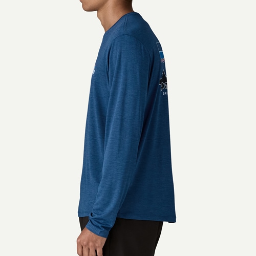 パタゴニア Patagonia　メンズ・ロングスリーブ・キャプリーン・クール・デイリー・シャツ（'73 スカイライン）　45454