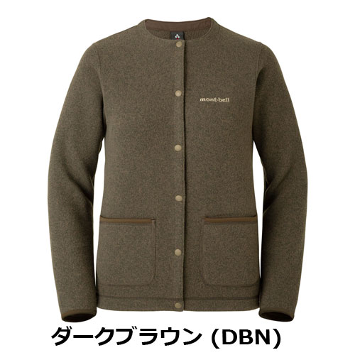 モンベル mont-bell クリマプラス ニットカーディガン Women's(レディース)1106664