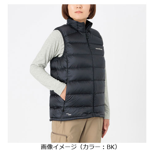 モンベル mont-bell ライトアルパイン ダウンベスト Women's