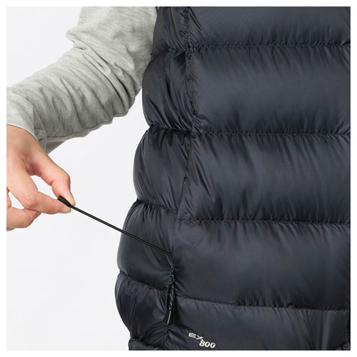 mont-bell ライトアルパイン ダウンベスト XL 収納袋 付き ブラック mont-bell（モンベル） Ts803924 ダウンベスト ライトアルパインダウン