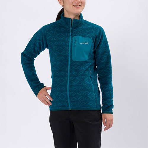 モンベル mont-bell クリマプラス 100 プリントジャケット Women's