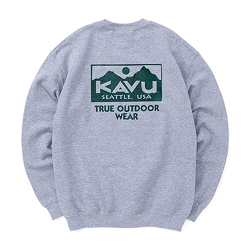 カブー KAVU メンズ トゥルーロゴ スウェット 19822333