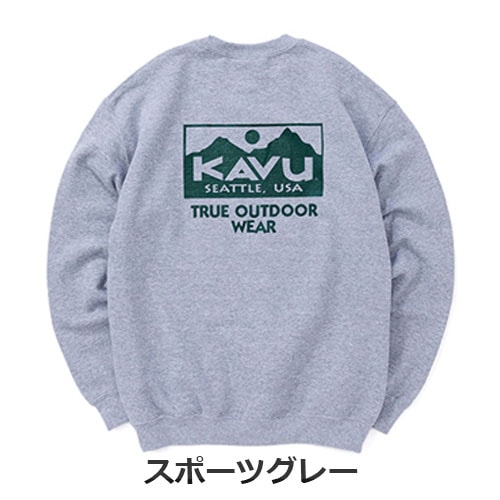 カブー KAVU メンズ トゥルーロゴ スウェット 19822333