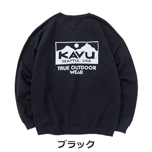 カブー KAVU メンズ トゥルーロゴ スウェット 19822333