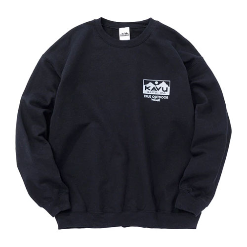 カブー KAVU メンズ トゥルーロゴ スウェット 19822333 | ウェア