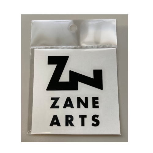 ゼインアーツ ZANEARTS カッティングステッカー ブラック AC-002