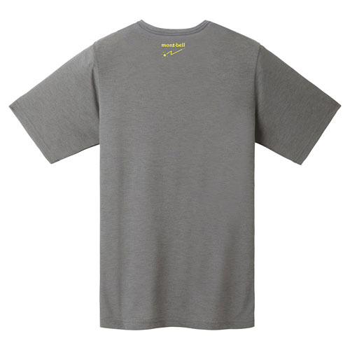 mont-bell WIC T バックロゴ M ブラック WIC.T バックロゴ ｜ オリジナルプリント ｜ モンベル