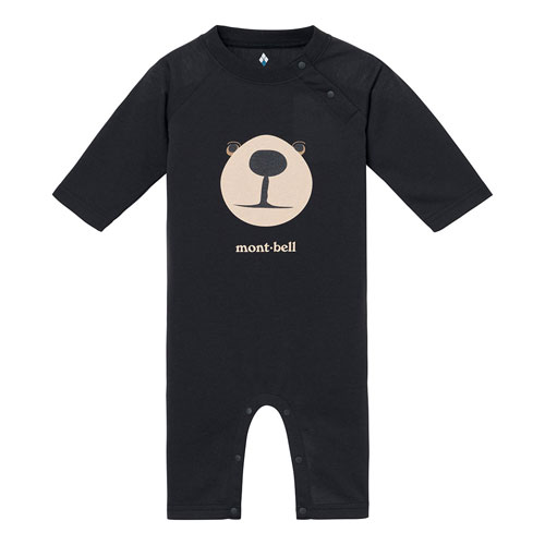 モンベル mont-bell （ベビー）WIC.ロングスリーブ ロンパース Baby's モンタベア フェイス 70-80　1114699