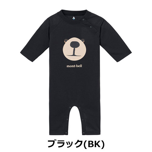 モンベル mont-bell （ベビー）WIC.ロングスリーブ ロンパース Baby's モンタベア フェイス 70-80　1114699