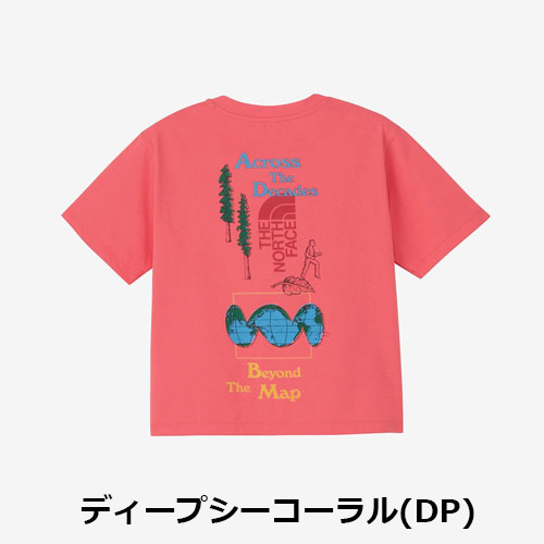 及川作業中ショートスリーブアクティブウォーターグラフィックティー(キッズ) ザ・ノース・フェイス THE NORTH FACE NTJ12635