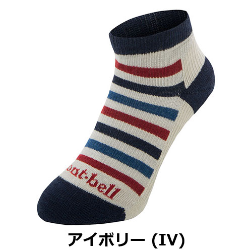 モンベル mont-bell メリノウール ウォーキング ショートソックス Women's(レディース) 1118535