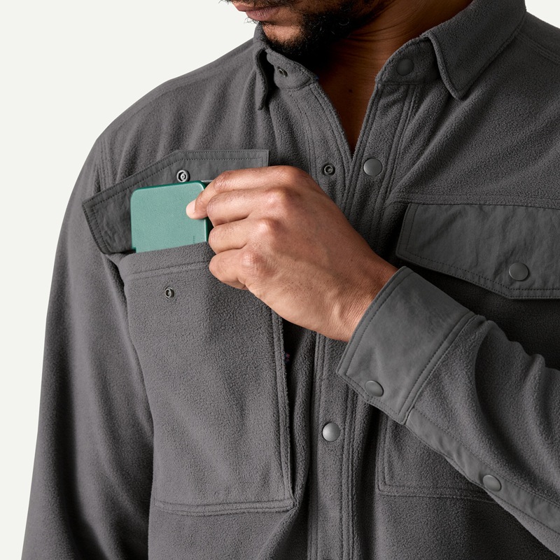 パタゴニア Patagonia メンズ・ロングスリーブ・アーリー・ライズ・スナップ・シャツ 52225